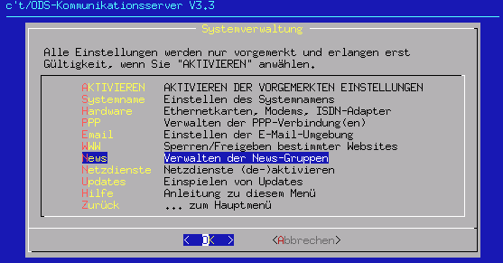 Newsverwaltung