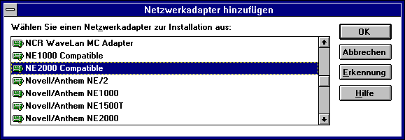 Netzwerkkarte