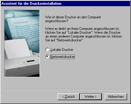 Netzwerkdrucker?