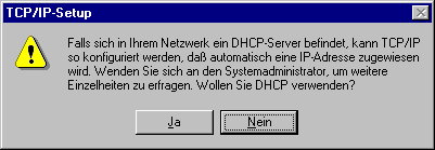 DHCP verwenden?